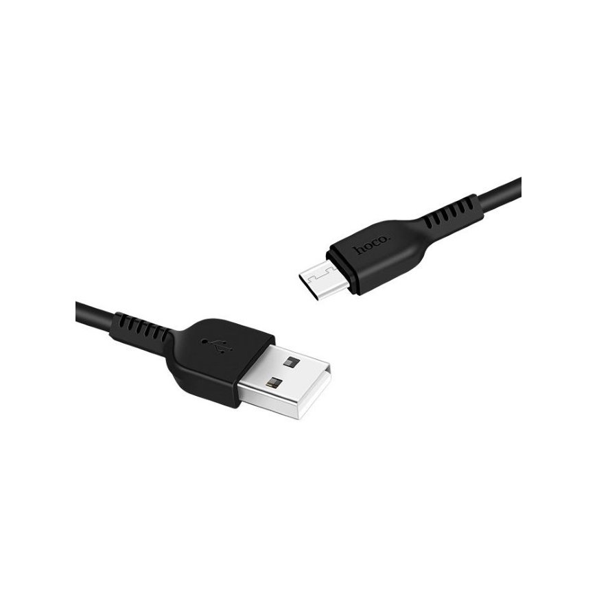 Hoco X20 Ultra Durable Type-C to USB Data & Fast 2.4A Charger Cable 3m Black – 3