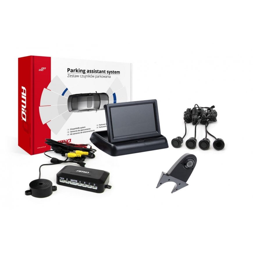 Amio Parking sensor kit tft02 4