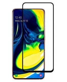 Evelatus Samsung Galaxy A80 2.5D Full Cover Japan Glue Glass Anti-Static