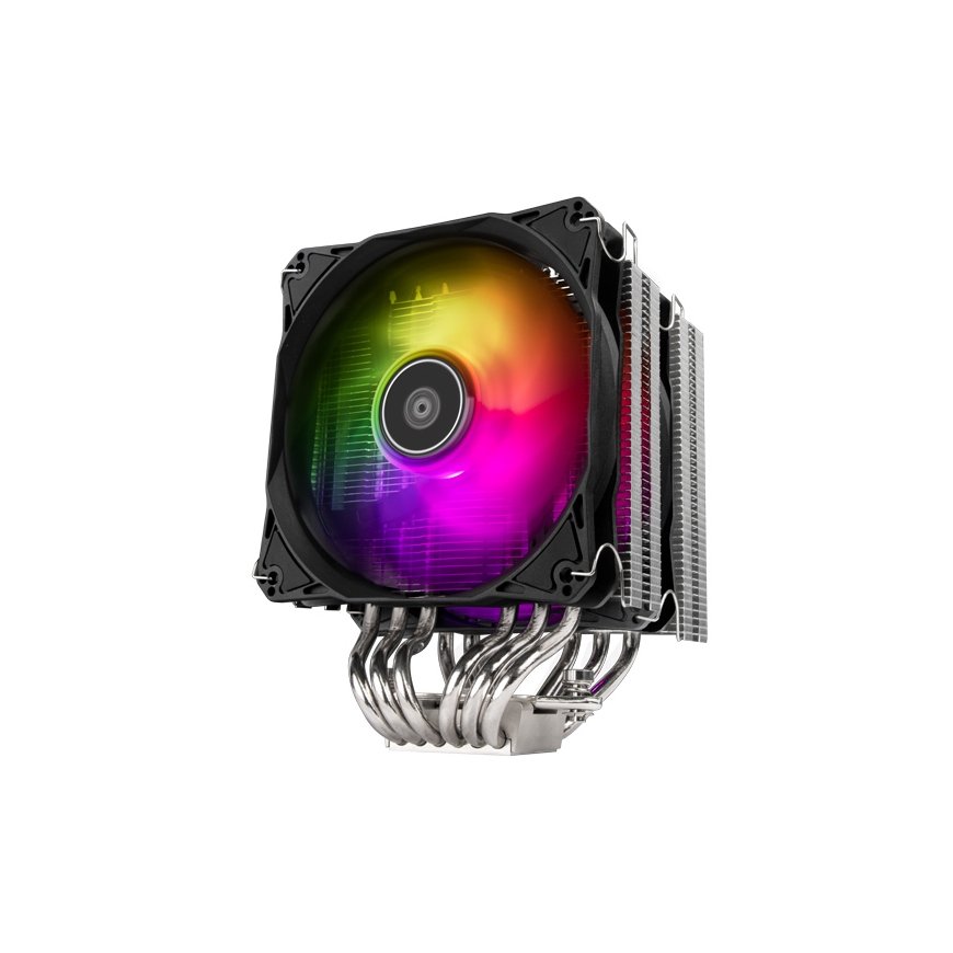 Silverstone Hydrogon D120 Protsessor Õhujahuti 12 cm Must 1 tk