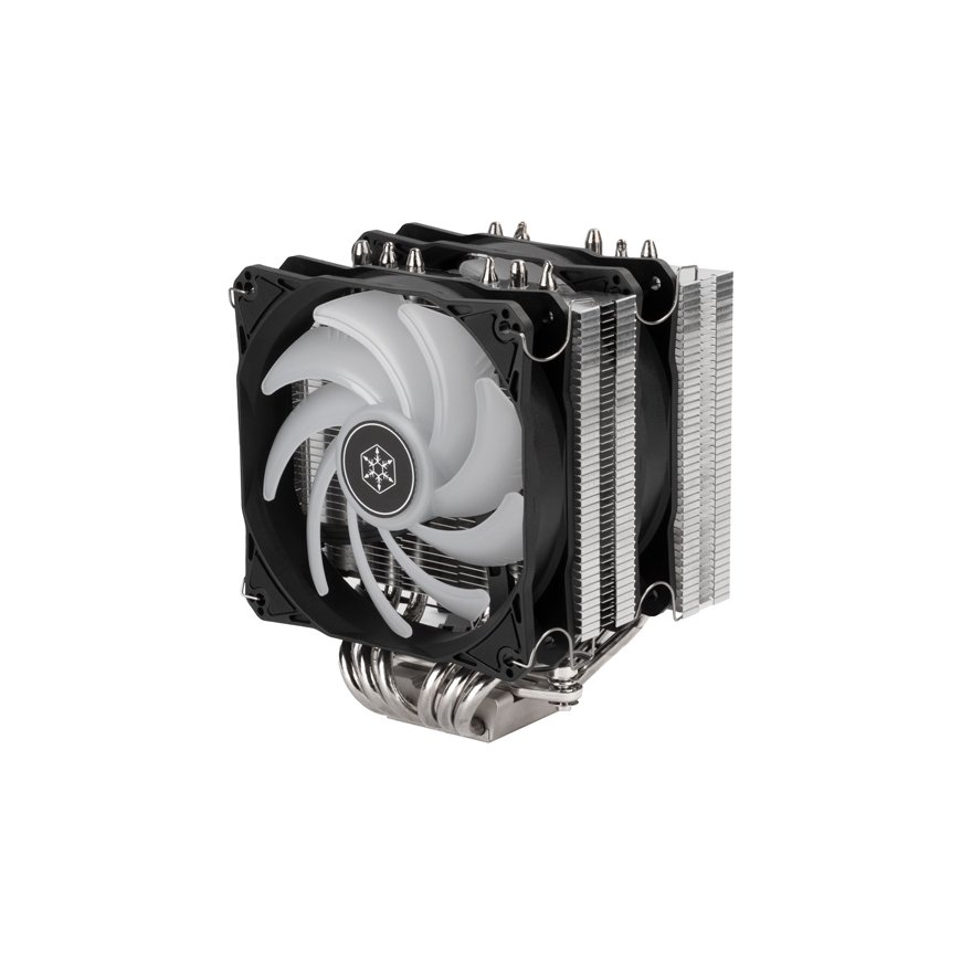 Silverstone Hydrogon D120 Processor Air cooler 12 cm Black 1 pc(s) – 3
