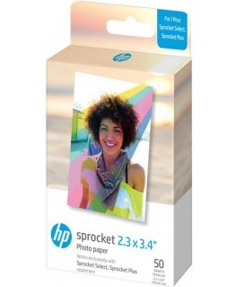 HP Sprocket 2,3x3,4'' - papier do drukarki HP SPROCKET SELECT/PLUS - 50 vnt.