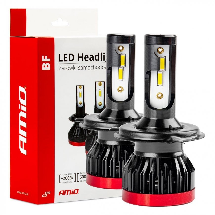 Car led bulbs bf series amio h4 – 2