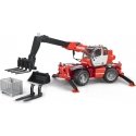 BRUDER loader Manitou Telescopic MRT 2150 (with accessories), 2129 BRUDER loader Manitou Telescopic MRT 2150 (with accessories), 2129
