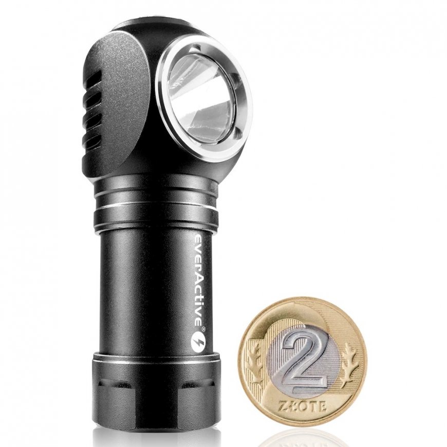 EverActive FL-55R Dripple LED uzlādējams rokas/LED galvenais lukturis – 5