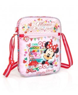 Disney Universal Premium Plecu soma meitenēm Minnie Pretty Things 3D 33215 Pink