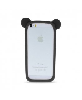 GreenGo Universal bumper L (10cm) Ears Black