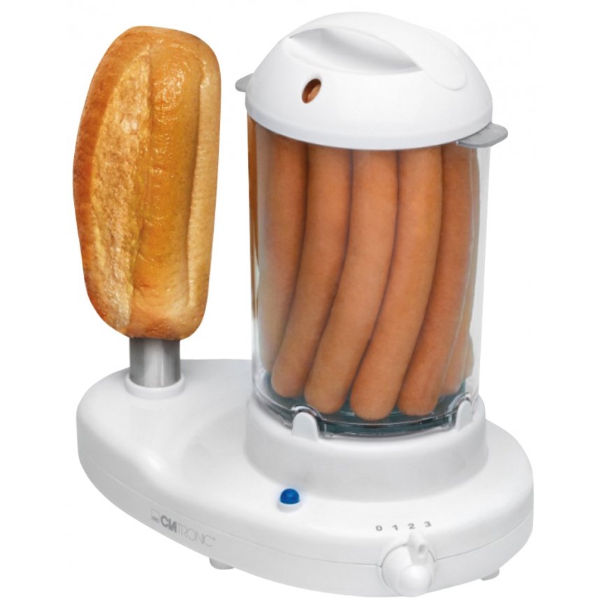 Clatronic HDM 3420 EK Hot dogi aurutaja 350 W Valge