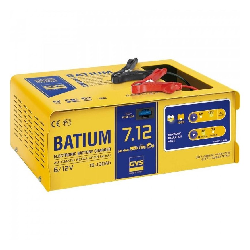 Electronic battery charger GYS Batium 7/12 – 3