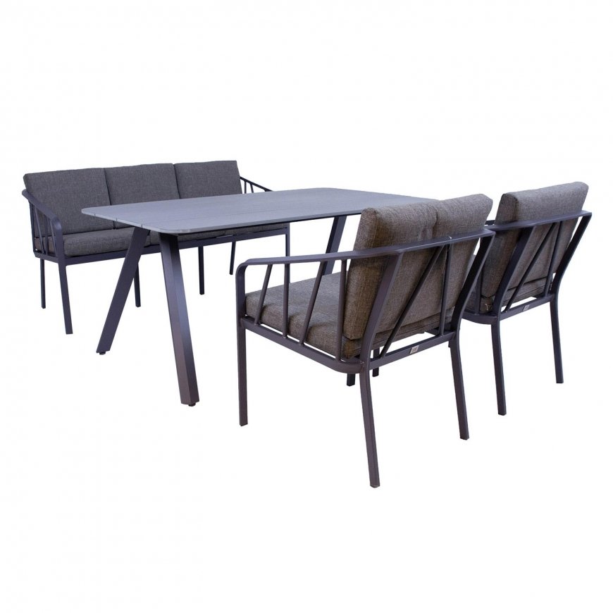 Garden furniture set KAHLA table, sofa, 2 chairs – 2