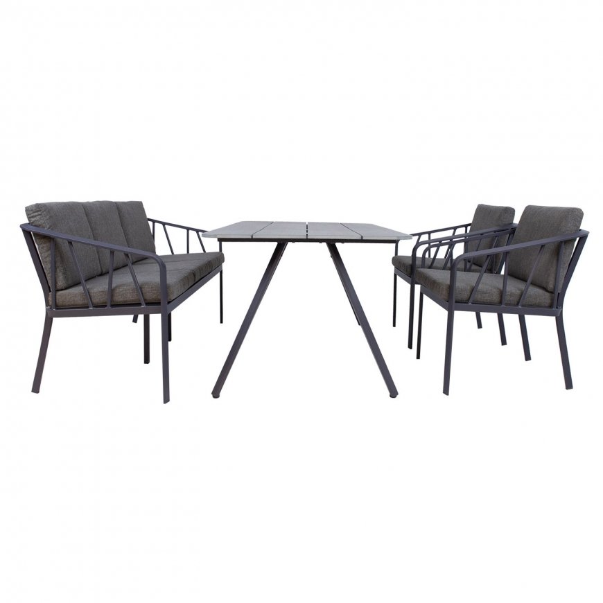 Garden furniture set KAHLA table, sofa, 2 chairs – 5