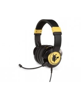 PowerA Pikachu Silhouette Laisvų rankų įranga Vielinis Su lankeliu Žaidimams Juoda, Geltona