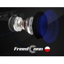 FREEDCONN T-MAX S V4 PRO SINGLE motocikla domofons Melns