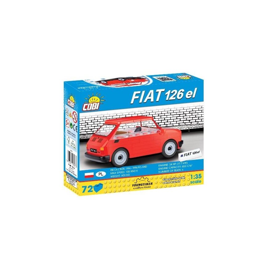 Cobi blocks "Youngtimer Collection Fiat 126p el – 5