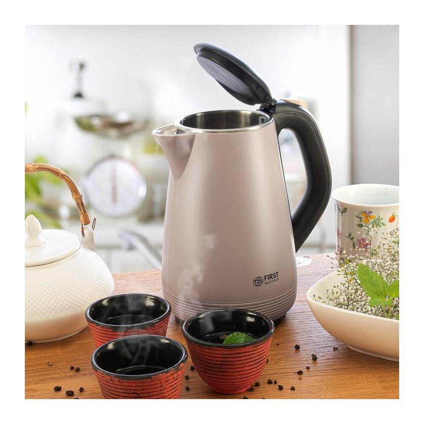 First Austria Metal kettle 1.0L FIRST 5407-4-CR – 5