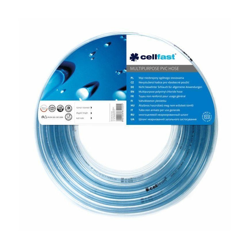 Cellfast CF20404R Unreinforced general purpose hose, FI 10.0mm, 50m roll – 2