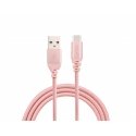 Tellur TLL155281 USB-kaapeli 1 m USB 2.0 USB A USB C Ruusukulta