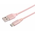 Tellur TLL155281 USB кабель 1 m USB 2.0 USB A USB C Rose Gold Tellur TLL155281 USB кабель 1 m USB 2.0 USB A USB C Rose Gold