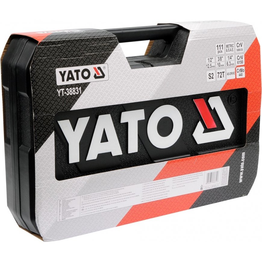 Yato YT-38831 mechanics tool set 111 tools – 3