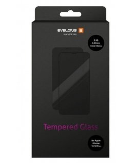 Evelatus Apple iPhone 12/12 Pro 0.33 Flat Clear Glass Japan Glue Anti-Static