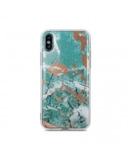 iLike Samsung Galaxy A70 Marmur case Green
