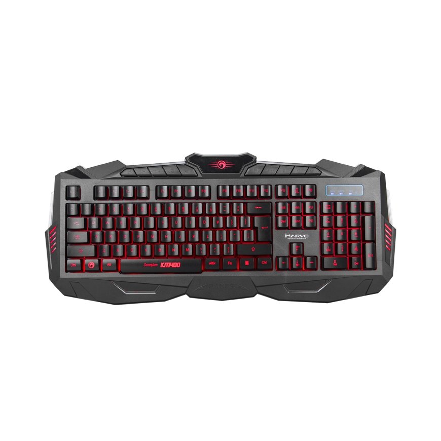 Marvo KM400+G1 keyboard Mouse included USB Black – 5