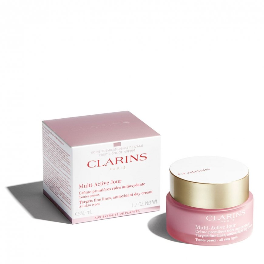 Clarins Multi-Active Day Cream - All Skin Types, 50 ml