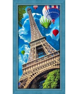 Beldizart Sky above Paris 30x60 cm AZ-1708