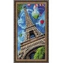 Beldizart Sky above Paris 30x60 cm AZ-1708 Beldizart Sky above Paris 30x60 cm AZ-1708