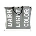 Ruhhy Laundry basket - 3 chambers on a folding frame Ruhhy Laundry basket - 3 chambers on a folding frame