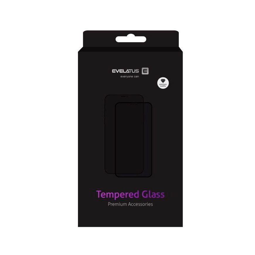 Evelatus Huawei Huawei Y5P 2020 2.5D Full Cover Japan Glue Glass Anti-Static