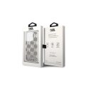 Case Karl Lagerfeld KLHCP14XLMNMS iPhone 14 Pro Max 6.7" Hard Case Silver / Silver Liquid Glitter Monogram Case Karl Lagerfeld KLHCP14XLMNMS iPhone 14 Pro Max 6.7" Hard Case Silver / Silver Liquid Glitter Monogram
