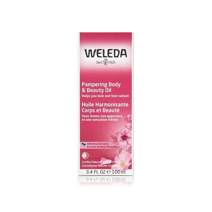 Weleda Pampering Body & Beauty Oil - Wild Rose 100 ml – 2