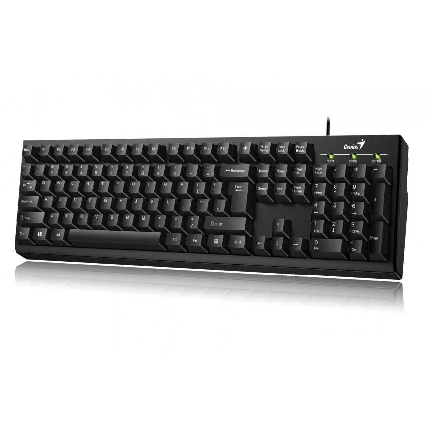 Genius Smart KB-100 tastatūra USB Angļu Melns – 2