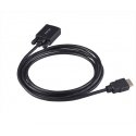 Akasa AK-CBHD26-20BK video kabeļu aksesuārs 2 m HDMI Type A (Standard) VGA (D-Sub) Melns Akasa AK-CBHD26-20BK video kabeļu aksesuārs 2 m HDMI Type A (Standard) VGA (D-Sub) Melns