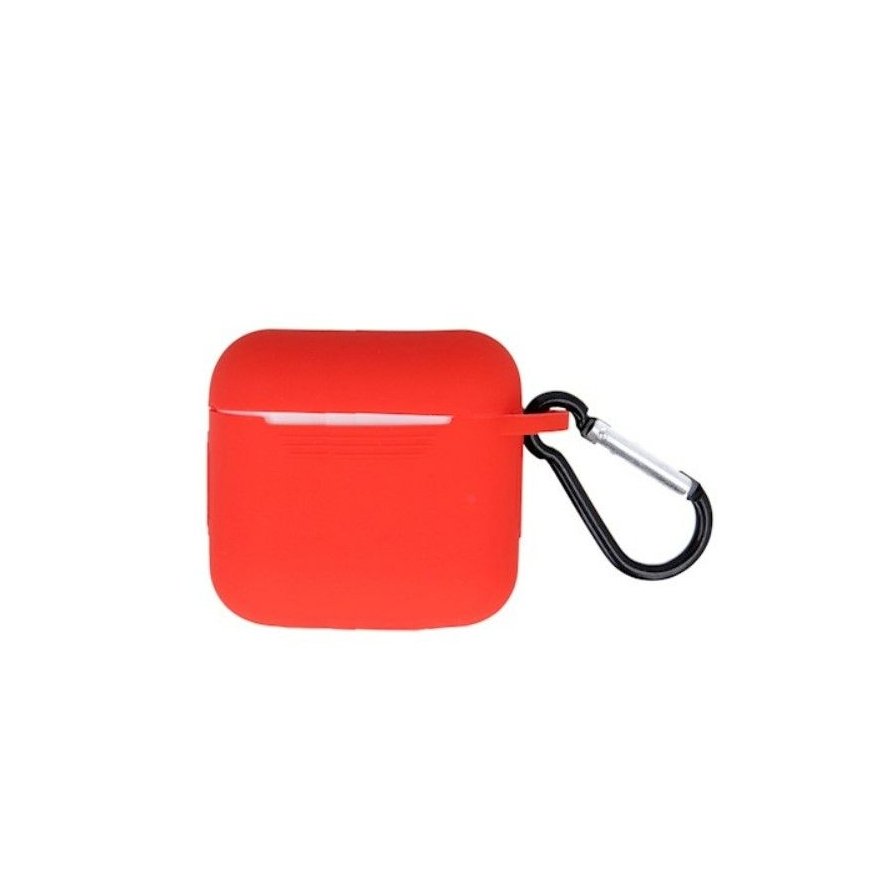 iLike Apple Case for Airpods 3 with hook Red