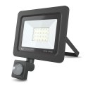 Forever PROXIM II Комнатный & Уличный IP66 LED PIR Прожектор 20W 1600 люменов холодно белый 6000K Черный