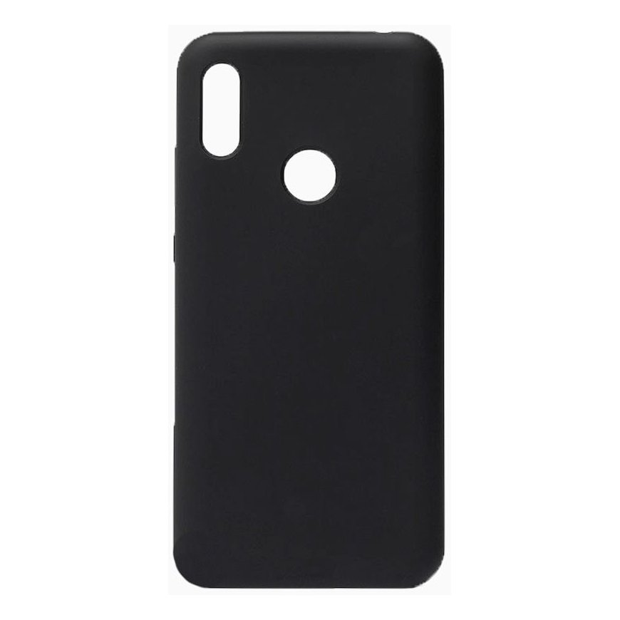 Evelatus Huawei Huawei Y6 2019 Nano Silicone Case Soft Touch TPU Black