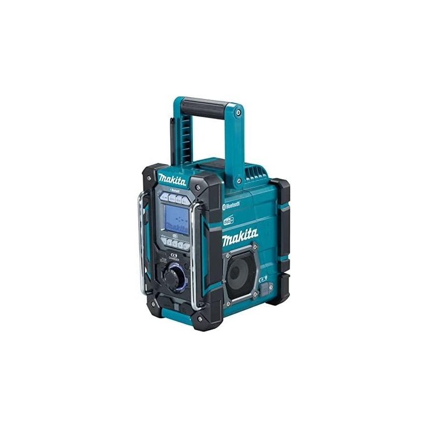 Makita DMR301 Radijas/Įkroviklis CXT (12V Max (10,8V) / LXT (18V) akumuliatoriams, Bluetooth, DAB ir USB – 5