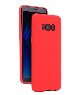 Evelatus Samsung S8 Plus Nano Silicone Case Soft Touch TPU Red