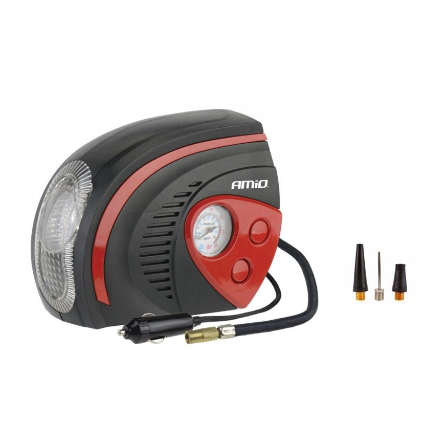 Amio 12v led car compressor acomp-08