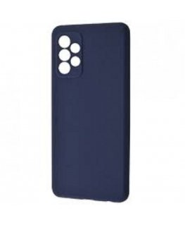 Evelatus Samsung Galaxy A32 Nano Silicone Case Soft Touch TPU Midnight Blue