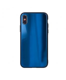 GreenGo Huawei P30 Aurora Glass TPU case Dark Blue
