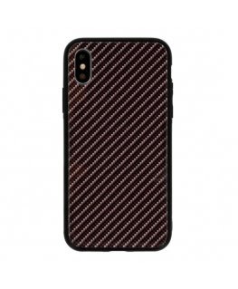 GreenGo Apple iPhone XS MAX Carbon Glass Case Black