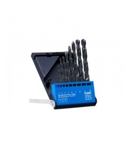 Drilled 10-piece metal drill set for steel PFERD DIN338 HSSG N 1-10