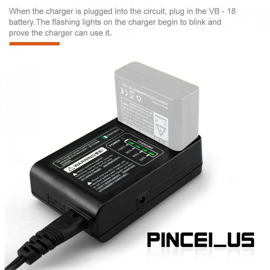 Godox VC-18 Charger for VB-18 – 2