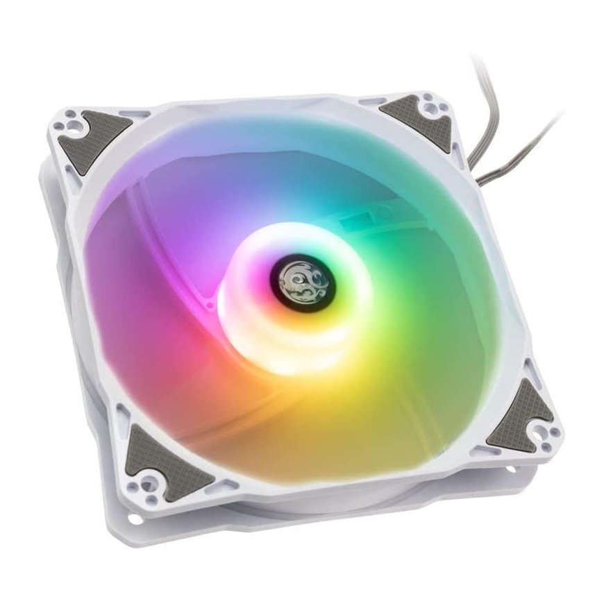 Wentylator BitsPower Notos 120 Digital RGB 3 Pack + Hub (BPTA-FX1812NTWH-1) – 5