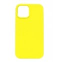 Evelatus Apple iPhone 12 mini Premium Soft Touch Silicone Case Lemon Yellow