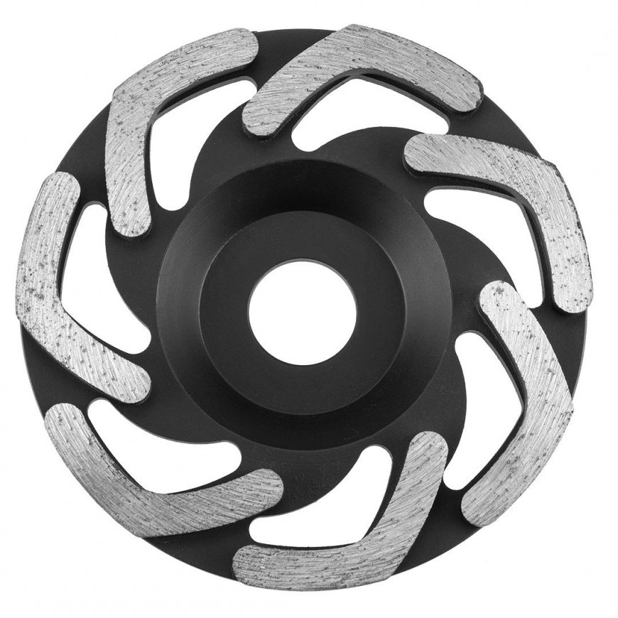 GRAPHITE Diamond grinding disc 115 x 22.2 x 5 mm, segment L – 4