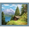 Beldizart Mountain cabin 50x40 cm AZ-1805 Beldizart Mountain cabin 50x40 cm AZ-1805